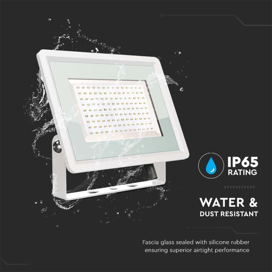 LED Outdoor floodlight LED/200W/230V 6500K IP65 white