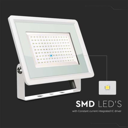 LED Outdoor floodlight LED/200W/230V 6500K IP65 white