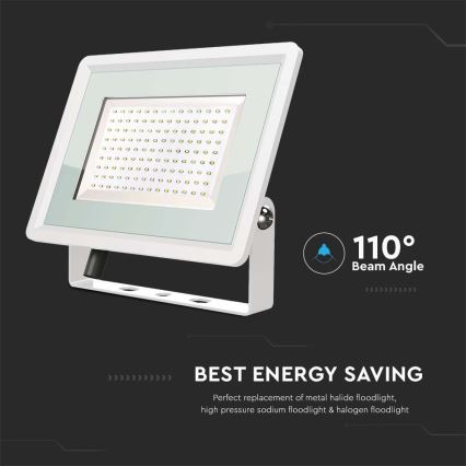 LED Outdoor floodlight LED/200W/230V 6500K IP65 white