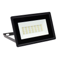 LED Outdoor floodlight NOCTIS LUX 3 LED/20W/230V 4000K IP65 black