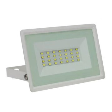 LED Outdoor floodlight NOCTIS LUX 3 LED/20W/230V 4000K IP65 white