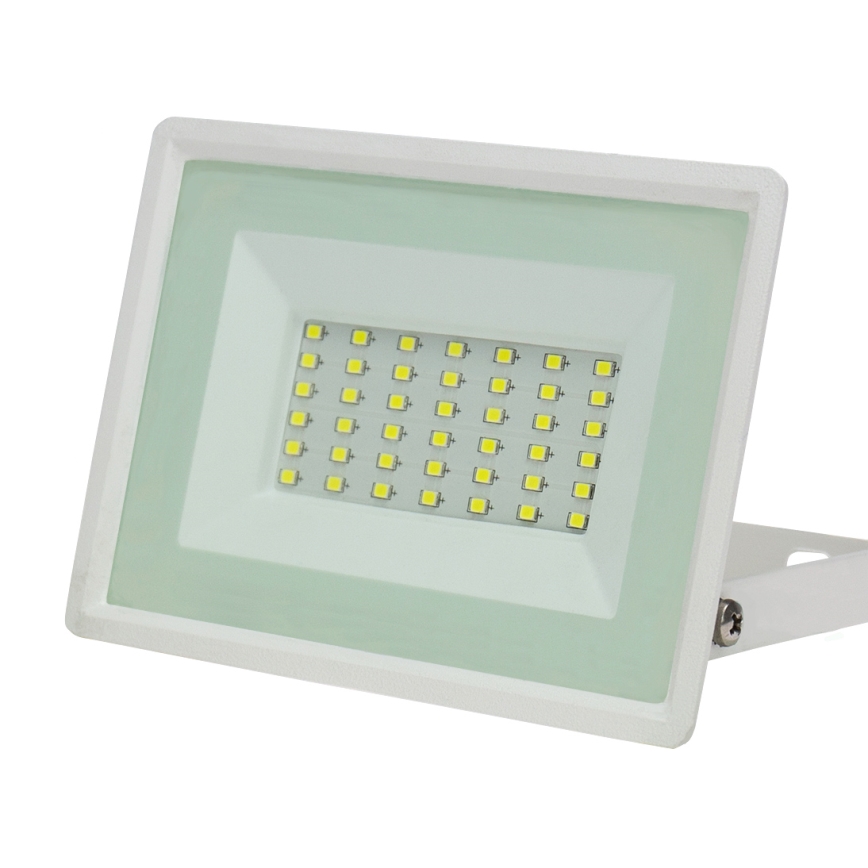 LED Outdoor floodlight NOCTIS LUX 3 LED/30W/230V 4000K IP65 white