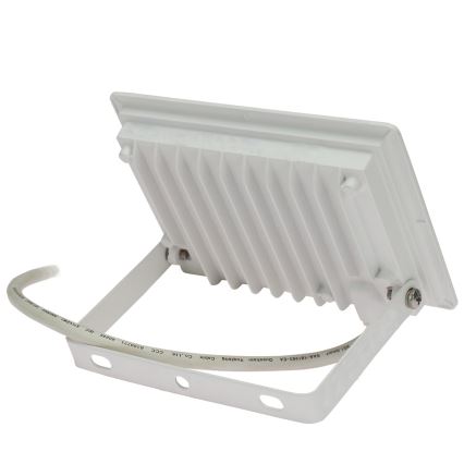 LED Outdoor floodlight NOCTIS LUX 3 LED/30W/230V 4000K IP65 white