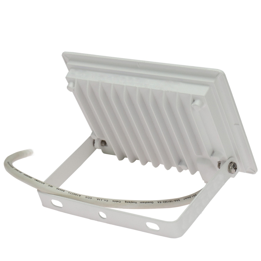 LED Outdoor floodlight NOCTIS LUX 3 LED/30W/230V 4000K IP65 white