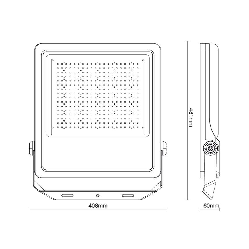 LED Outdoor floodlight PROFI PLUS LED/300W/230V 5000K IP66