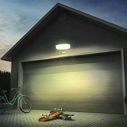 LED Outdoor floodlight with a sensor LED/24W/230V 3000/4000/6000K IP54 anthracite