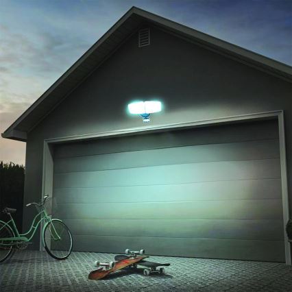 LED Outdoor floodlight with a sensor LED/24W/230V 3000/4000/6000K IP54 anthracite