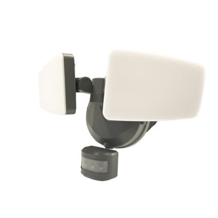 LED Outdoor floodlight with a sensor LED/24W/230V 3000/4000/6000K IP54 anthracite