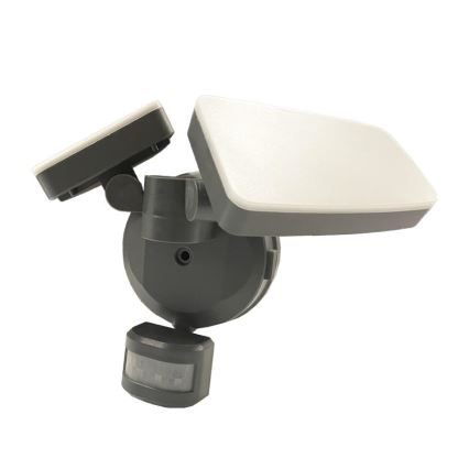 LED Outdoor floodlight with a sensor LED/24W/230V 3000/4000/6000K IP54 anthracite