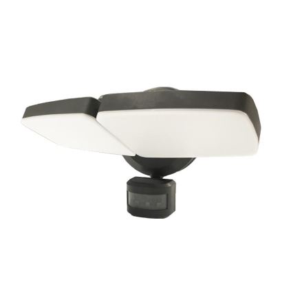 LED Outdoor floodlight with a sensor LED/24W/230V 3000/4000/6000K IP54 anthracite