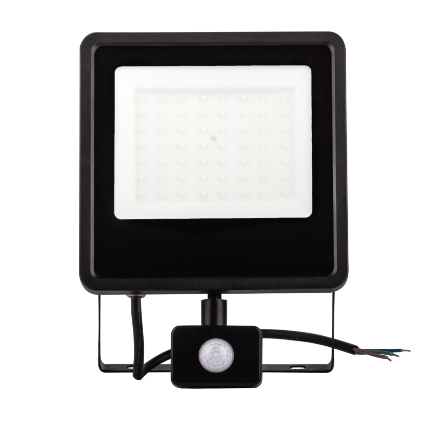 LED Outdoor floodlight with a sensor LED/30W/230V 4000K IP65 black