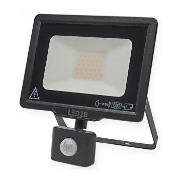 LED Outdoor floodlight with a sensor LED/30W/230V 6500K IP44