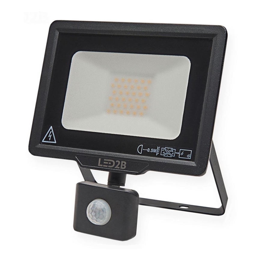 LED Outdoor floodlight with a sensor LED/30W/230V 6500K IP44