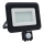 LED Outdoor floodlight with a sensor LED/50W/230V 4000K IP44 black