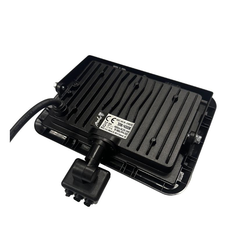 LED Outdoor floodlight with a sensor LED/50W/230V 4000K IP44 black