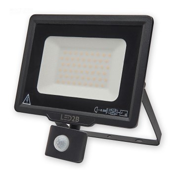 LED Outdoor floodlight with a sensor LED/50W/230V 6500K IP44