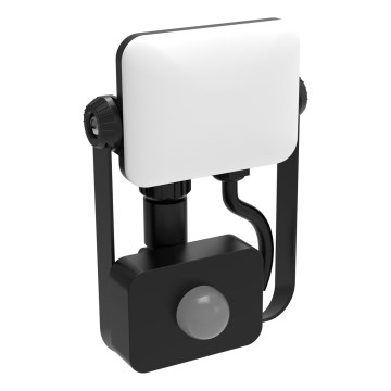 LED Outdoor floodlight with a sensor MILKY LED/10W/230V 4000K IP65