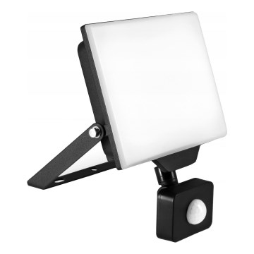 LED Outdoor Floodlight with Motion and Dusk Sensor LED/50W/230V 4500K IP65 Black