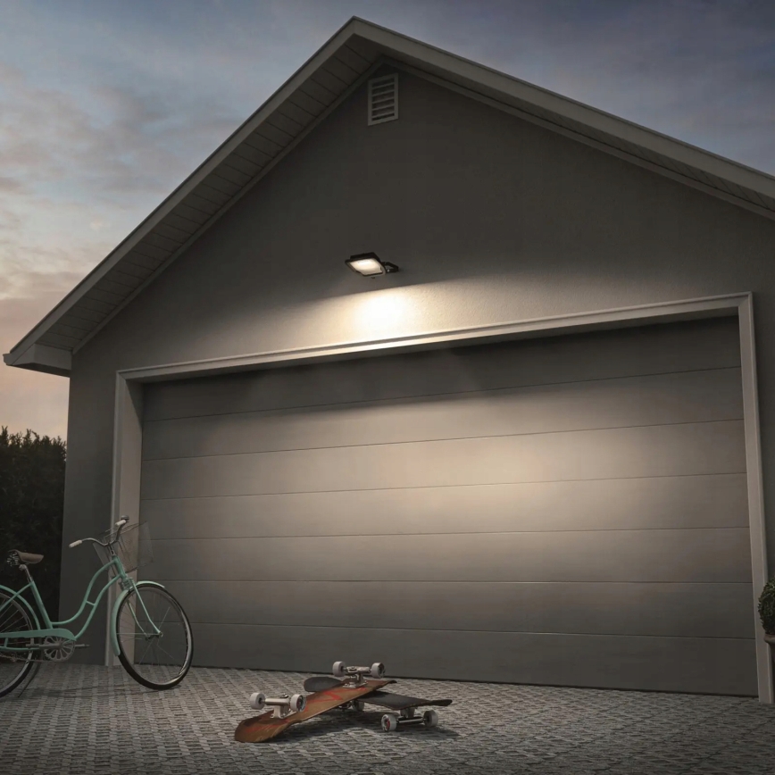 LED Outdoor Floodlight with Motion and Dusk Sensor LED/50W/230V 4500K IP65 Black