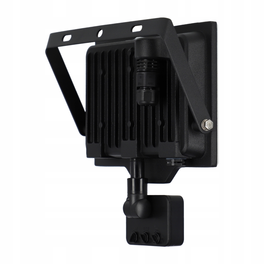 LED Outdoor Floodlight with Motion and Dusk Sensor LED/50W/230V 4500K IP65 Black