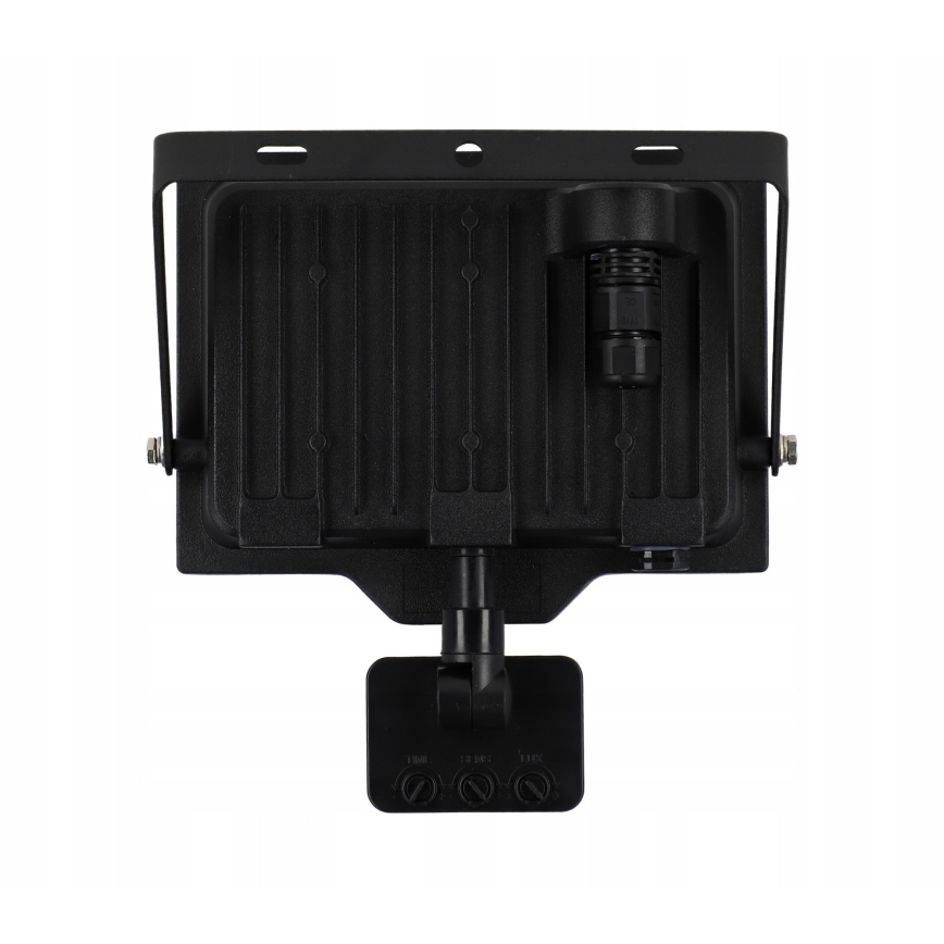 LED Outdoor Floodlight with Motion and Dusk Sensor LED/50W/230V 4500K IP65 Black