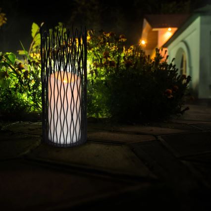 LED Outdoor lamp BORG 2xAA IP44