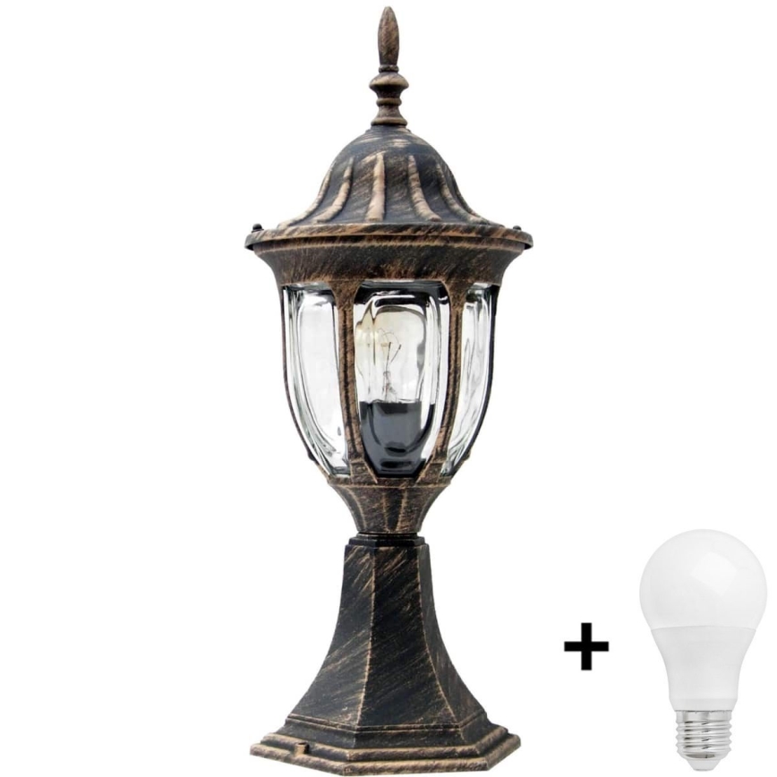 LED Outdoor lamp FLORENCJA 1xE27/10W/230V IP43