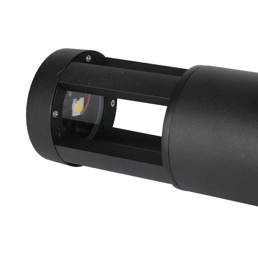 LED Outdoor lamp LED/10W/230V 25cm 3000K IP65 black