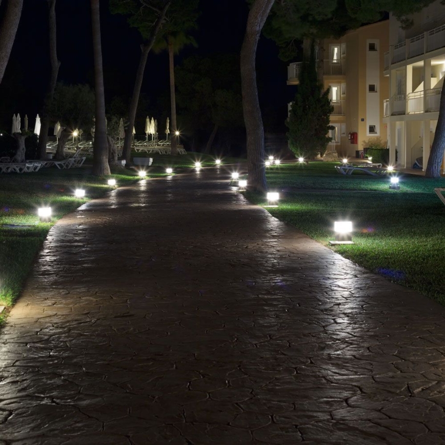 LED Outdoor lamp LED/10W/230V 25cm 4000K IP65 white