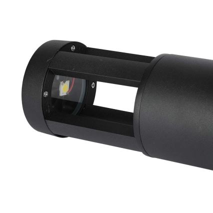 LED Outdoor lamp LED/10W/230V 25cm 6400K IP65 black