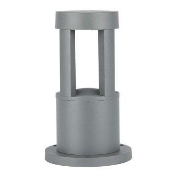 LED Outdoor lamp LED/10W/230V 25cm 6400K IP65 grey