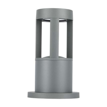 LED Outdoor lamp LED/10W/230V 25cm 6400K IP65 grey