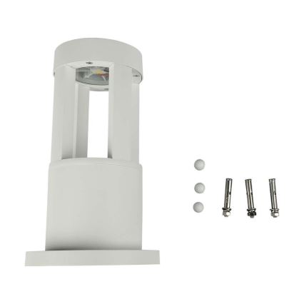 LED Outdoor lamp LED/10W/230V 25cm 6400K IP65 white