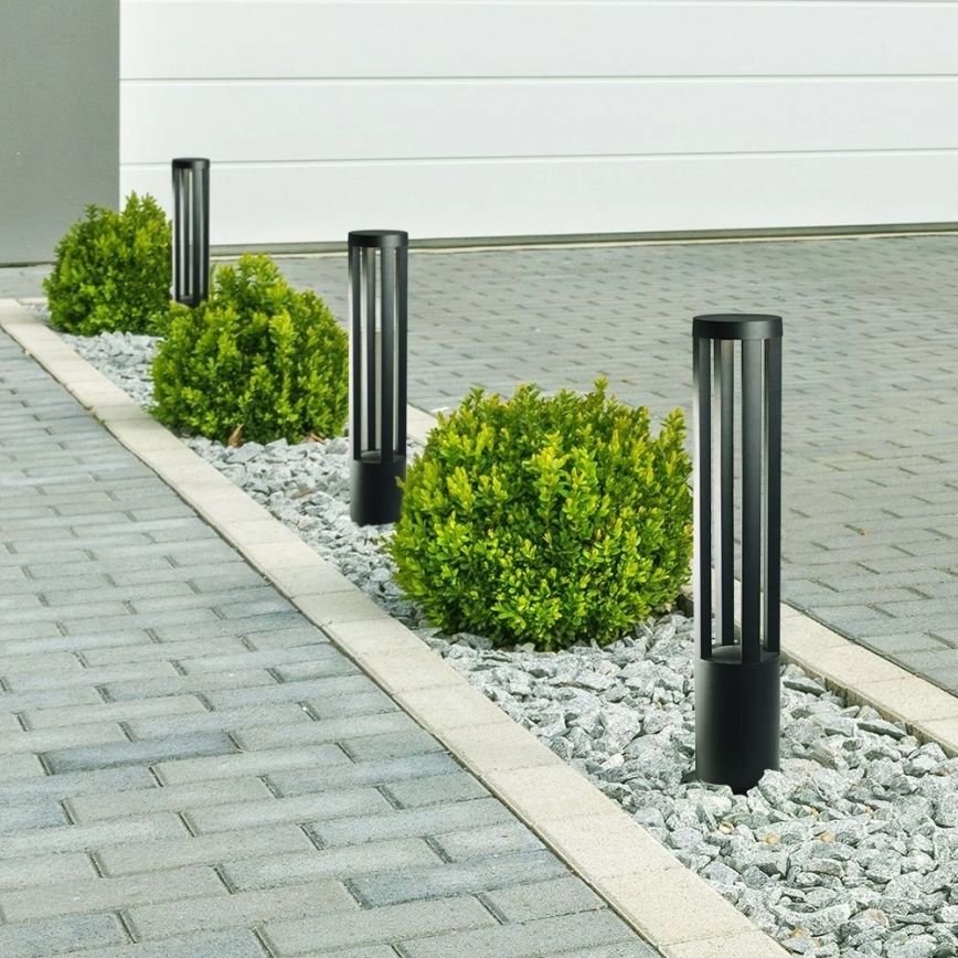 LED Outdoor Lamp LED/10W/230V 3000K IP65 80 cm Black