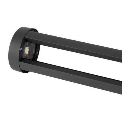 LED Outdoor lamp LED/10W/230V 80cm 6400K IP65 black