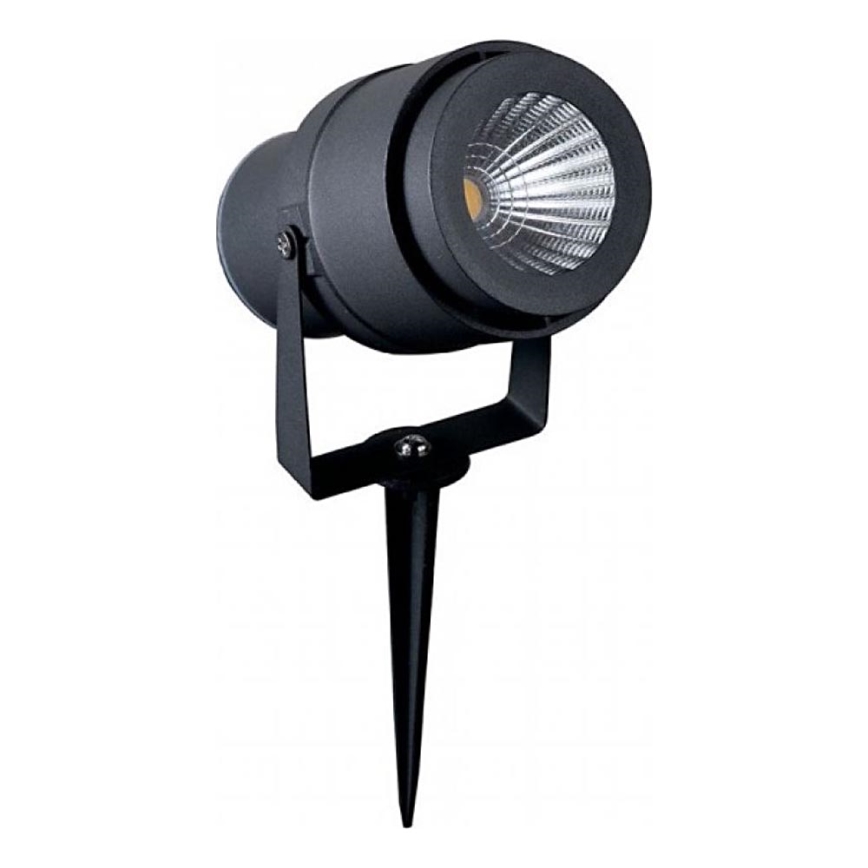 LED Outdoor lamp LED/12W/100-240V IP65 3000K grey