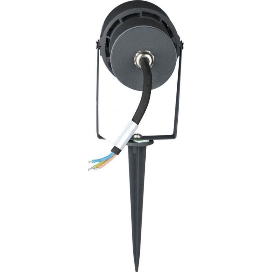 LED Outdoor lamp LED/12W/100-240V IP65 3000K grey