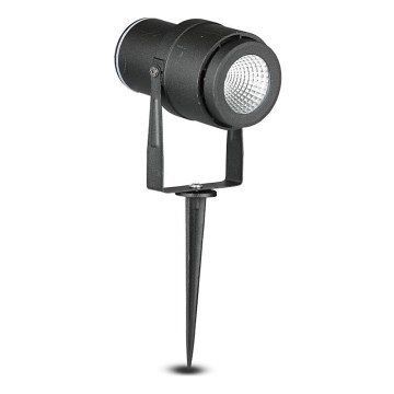 LED Outdoor lamp LED/12W/100-240V IP65 4000K black