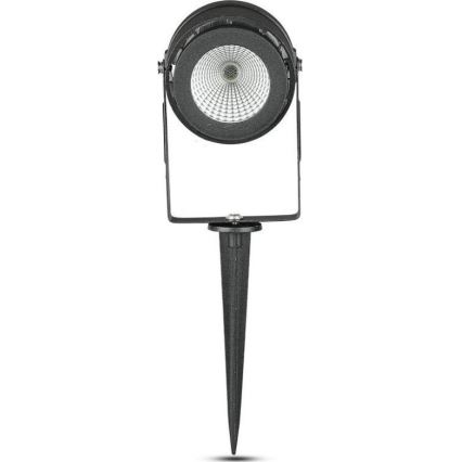 LED Outdoor lamp LED/12W/100-240V IP65 4000K black