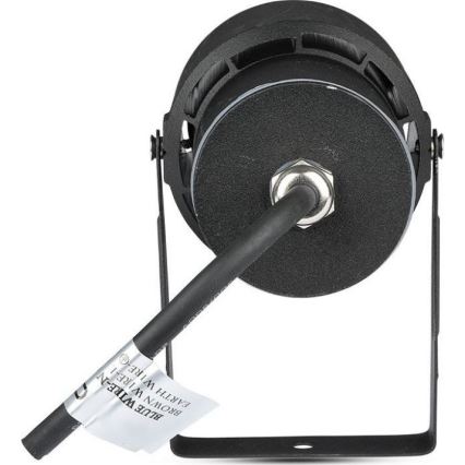 LED Outdoor lamp LED/12W/100-240V IP65 black - green light