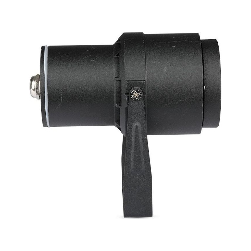LED Outdoor lamp LED/12W/100-240V IP65 black - green light