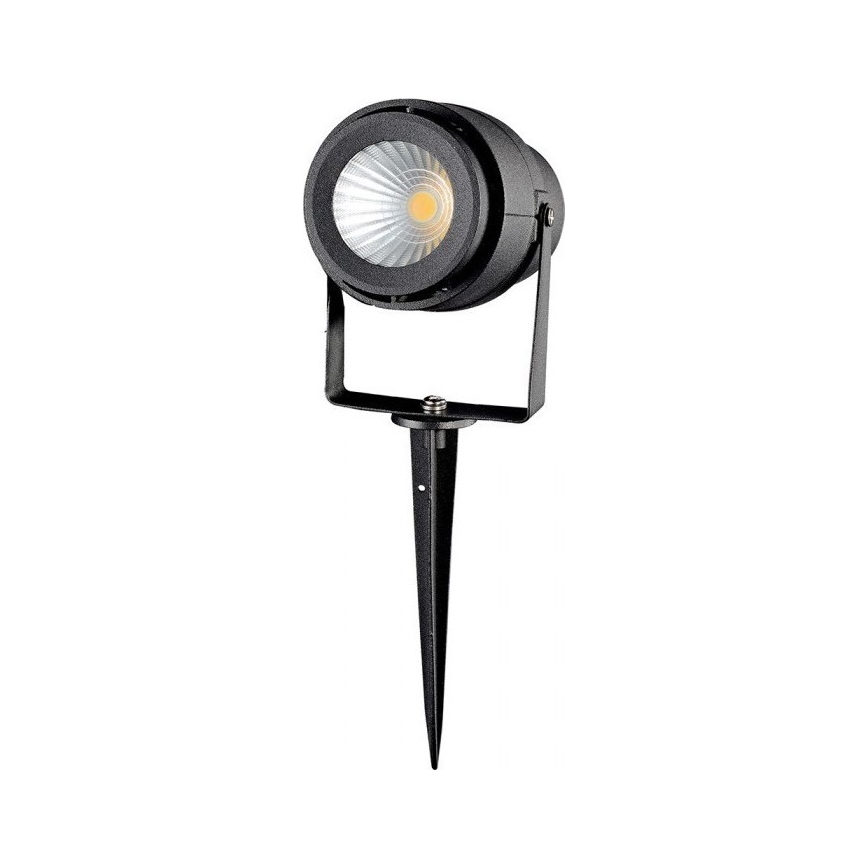 LED Outdoor lamp LED/12W/100-240V IP65 black - green light