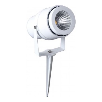 LED Outdoor lamp LED/12W/100-240V IP65 white - green light