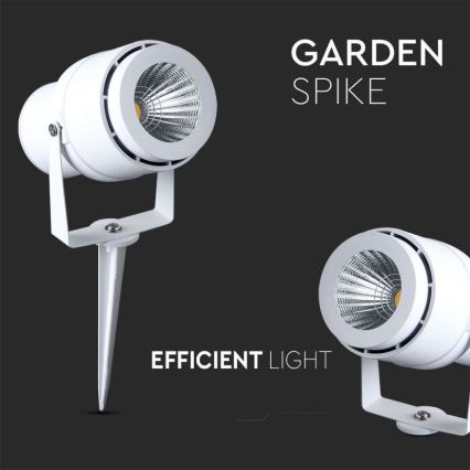 LED Outdoor lamp LED/12W/110-240V IP65 3000K white