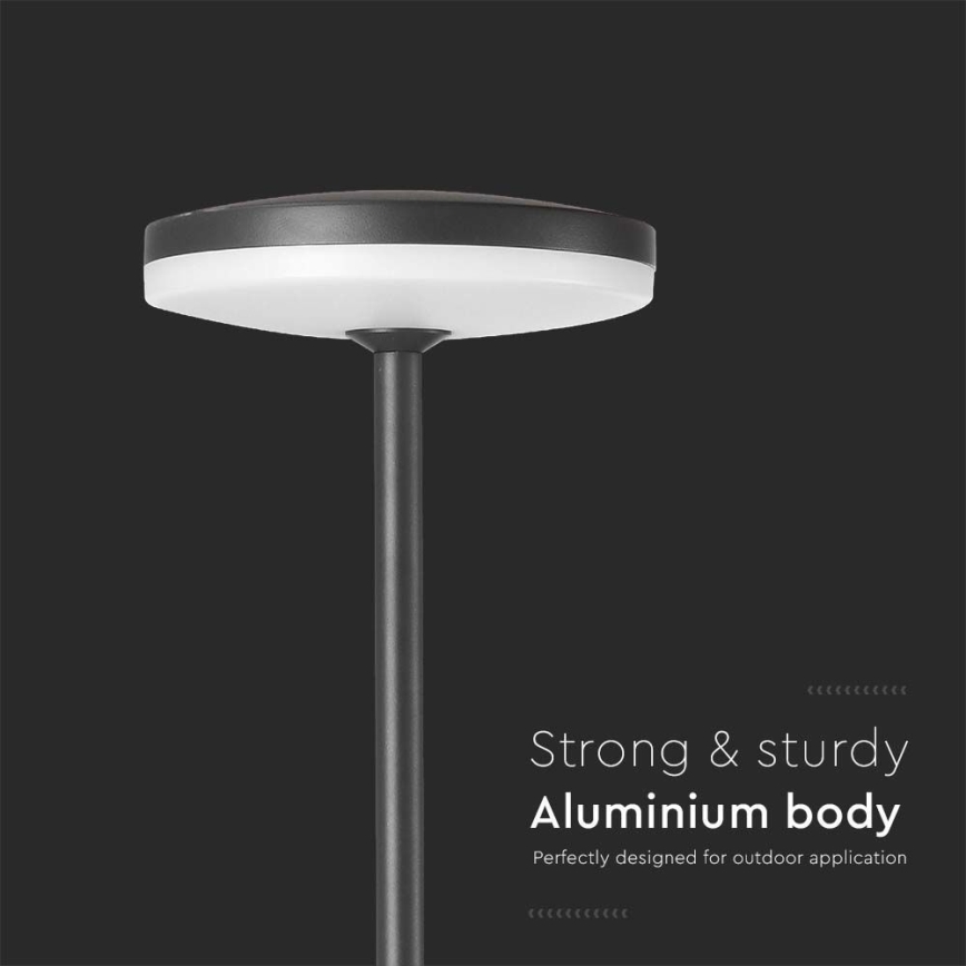 LED Outdoor lamp LED/12W/230V 3000K IP65 anthracite