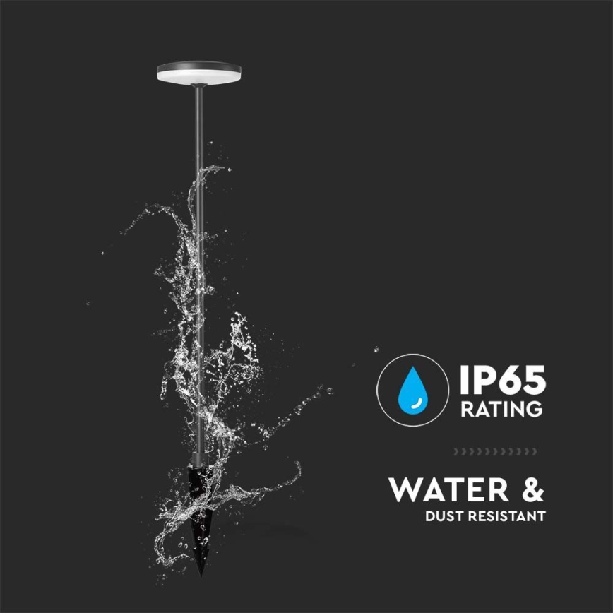LED Outdoor lamp LED/12W/230V 3000K IP65 anthracite
