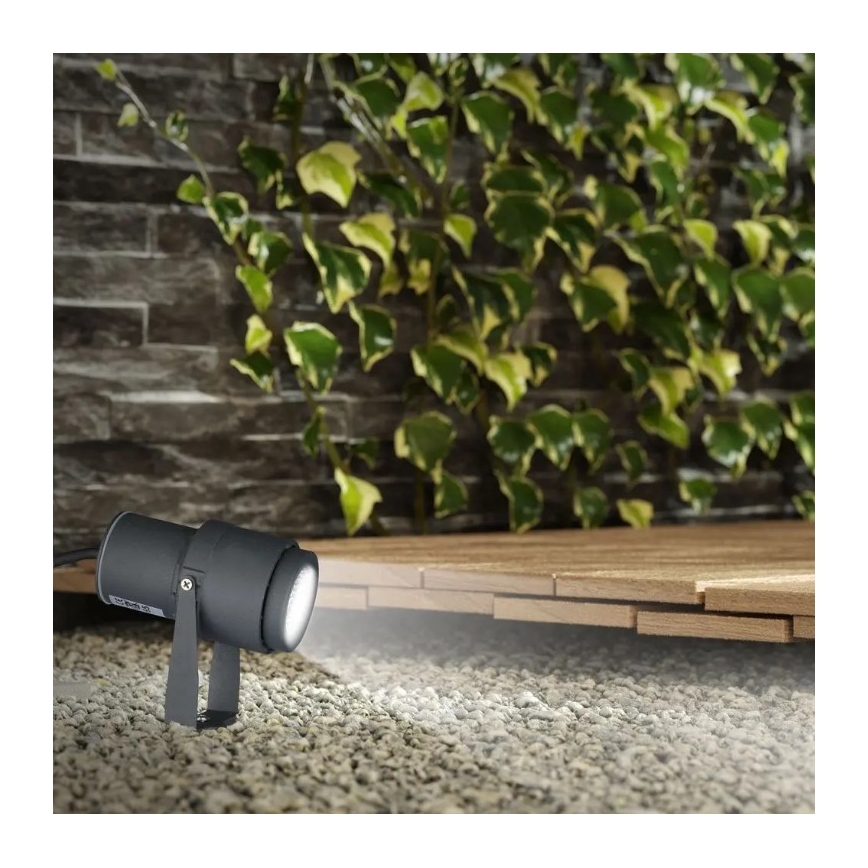 LED Outdoor lamp LED/12W/230V 4000K anthracite IP65