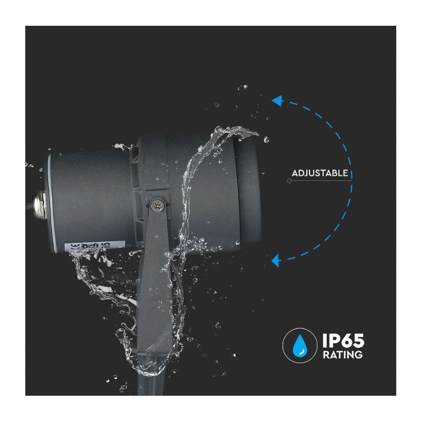 LED Outdoor lamp LED/12W/230V 4000K anthracite IP65