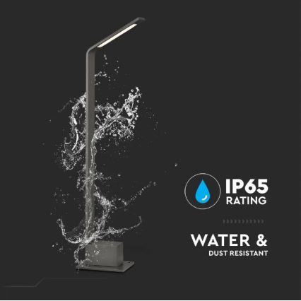 LED Outdoor lamp LED/6W/230V IP65 anthracite
