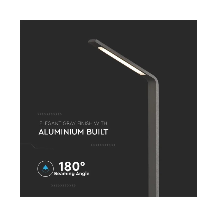 LED Outdoor lamp LED/6W/230V IP65 anthracite